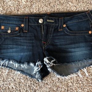 True religion Jean shorts